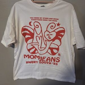 Red MomJeans 'Sweet Tooth '23' Graphic